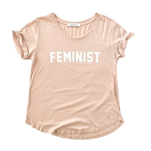 DAYDREAMER X FREE PEOPLE‎ • Feminist Tee - Small - Picture 1 of 9